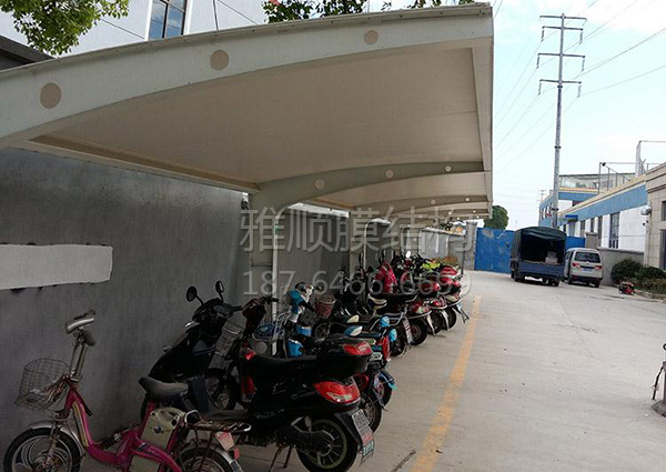 膜結(jié)構(gòu)電動車、自行車棚